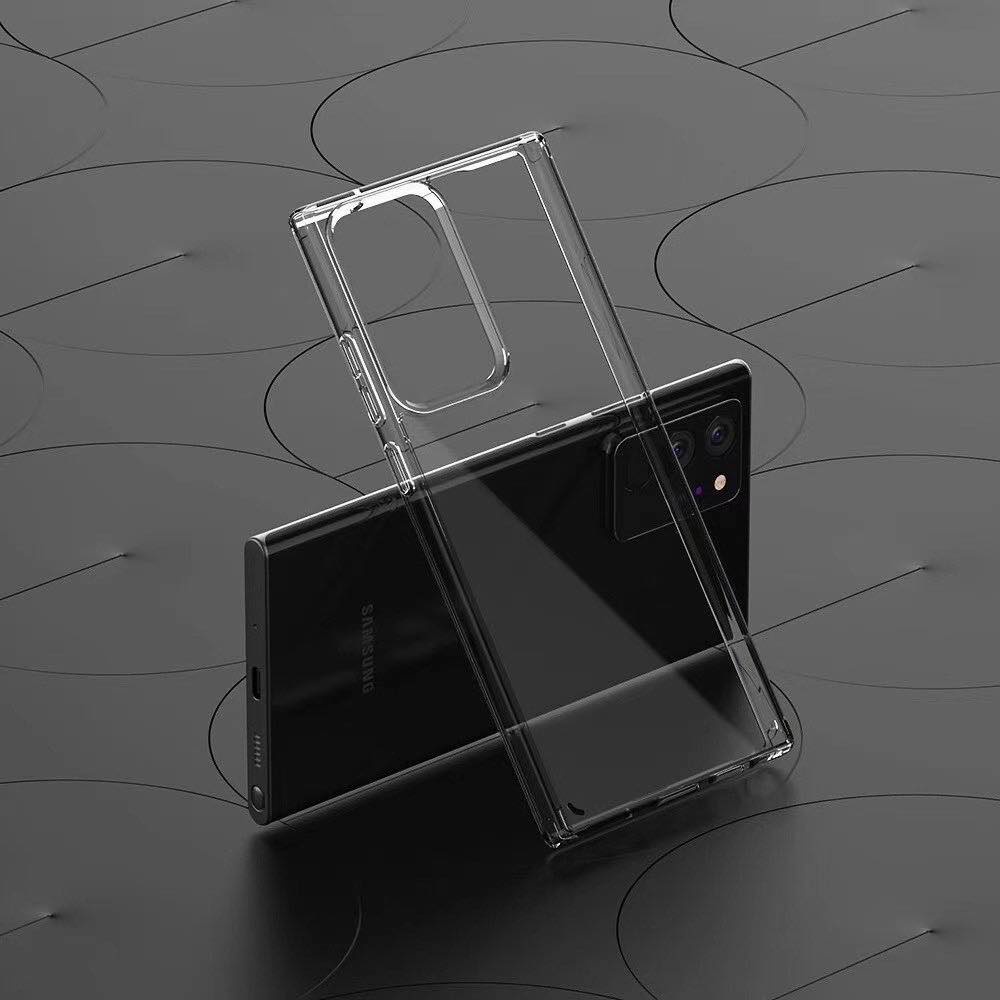 XIAOMI REDMI NOTE 9 9 PRO 9S ~ HUAWEI P30 PRO P40 P40 PRO P40 LITE - CLEAR TPU + ACRYLIC CASE Bening Transparan Premium