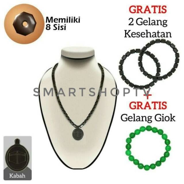 KALUNG KESEHATAN GINSAMYONG DARK BROWN LIONTIN KURA DAN LIONTIN REALIEF KABAH