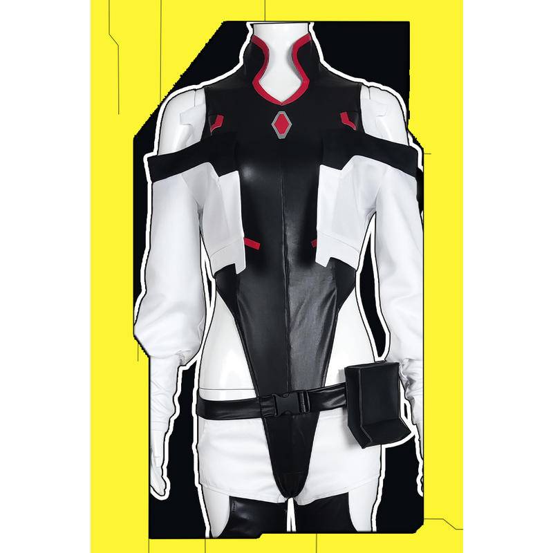 【Wetrose】 Stock Ready Cyberpunk Edgerunners Cyberpunk 2077 Cosplay Lucy Baju Cospaly Costume Set