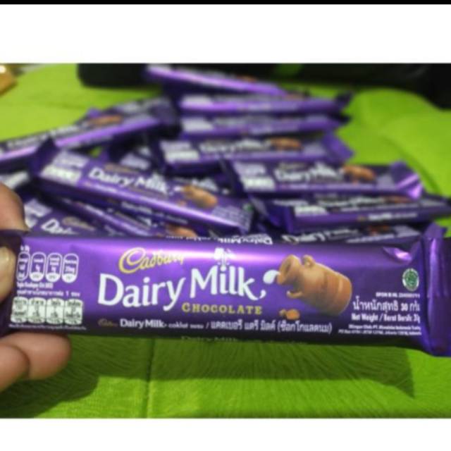 

coklat cadbury dairy milk 30 gr