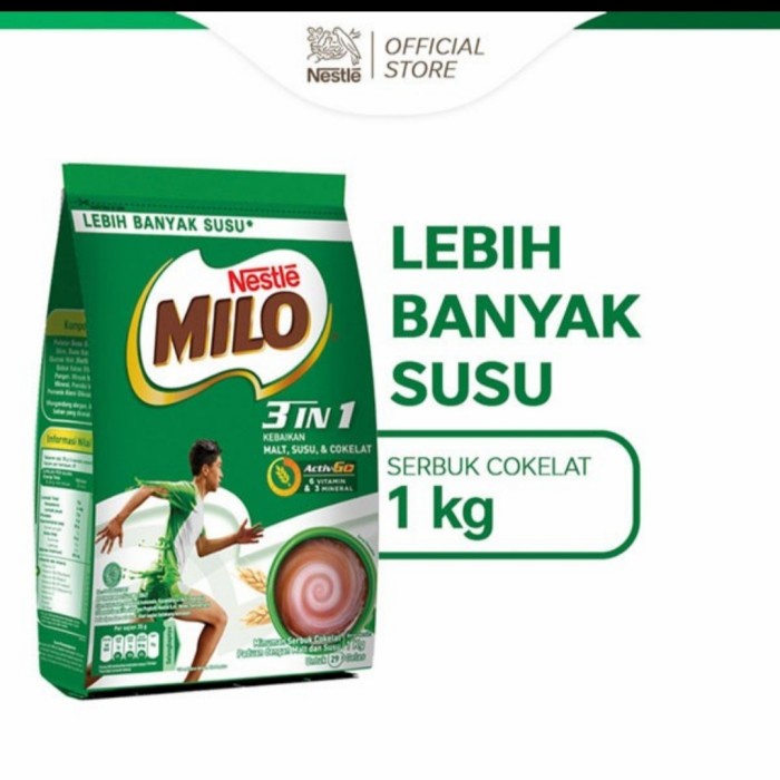 

c011cc Susu Milo 3 In 1, 1Kg Xa201As