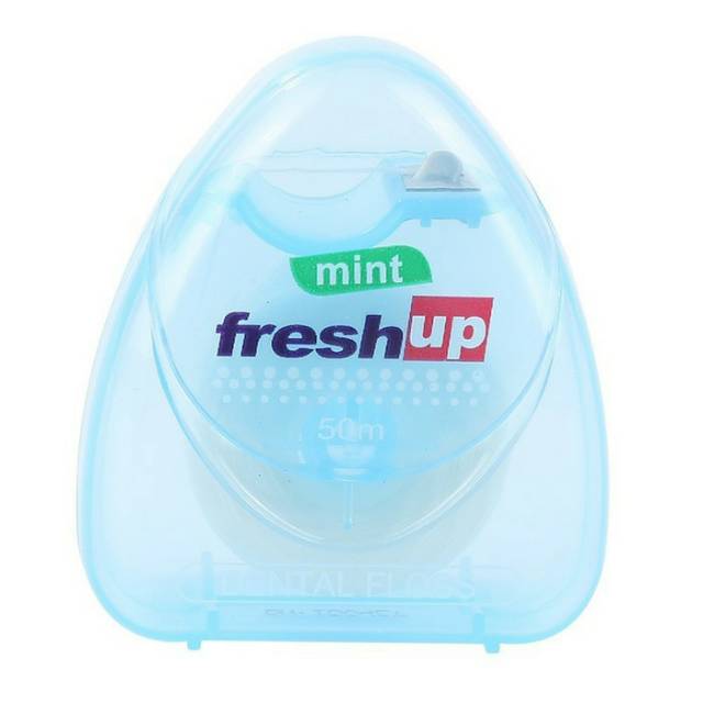 Dental Floss Benang Gigi Mint 50m 50meter FRESH UP