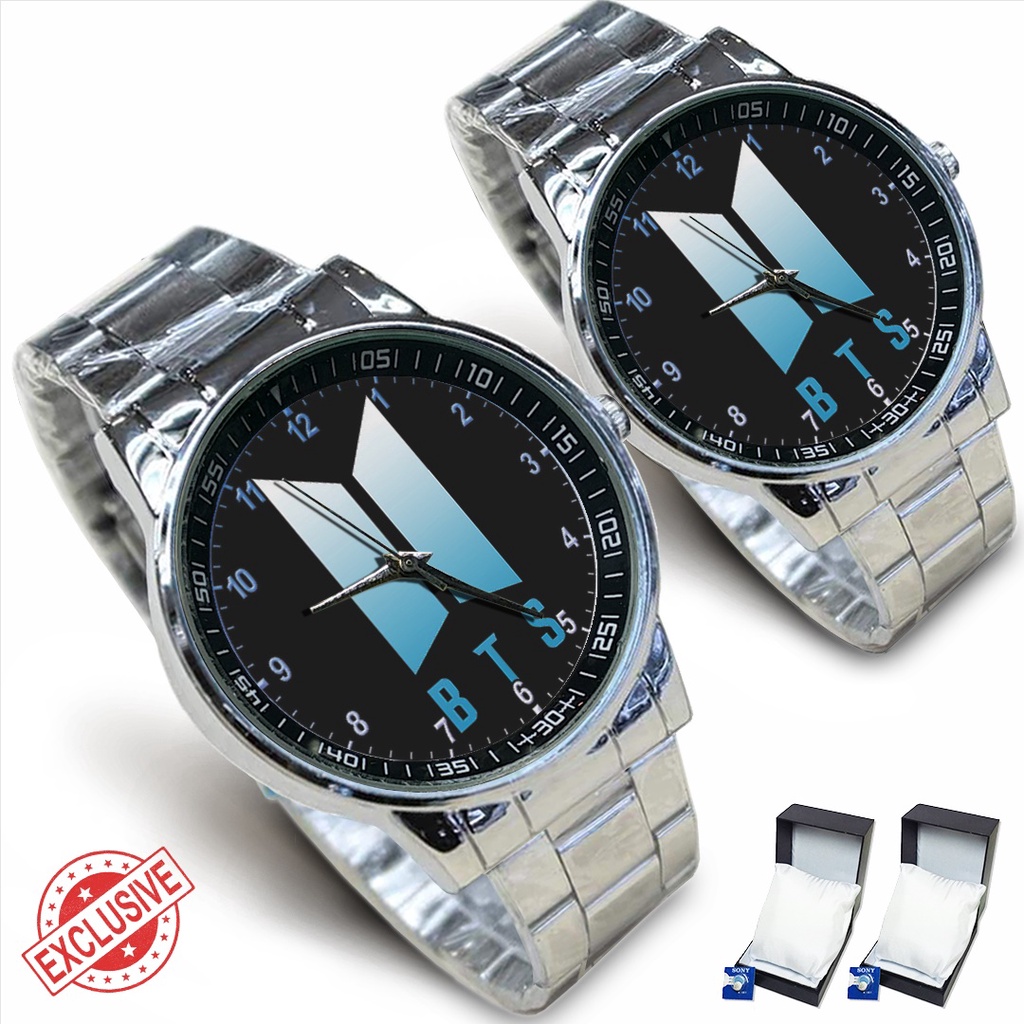 Jam Tangan Rantai Couple (BANGTAN BOYS) BTS 5 (Keren)