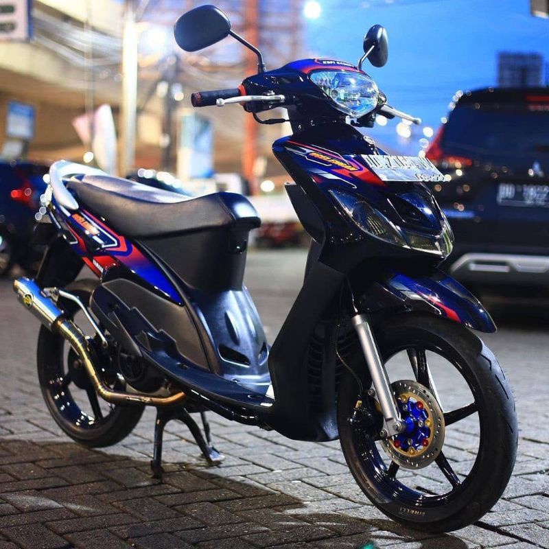 Knalpot Pekajaman Muffler Jogjakarta Original Jogja Mio Nouvo Mio Smile Mio Sporty tainless Steel Or