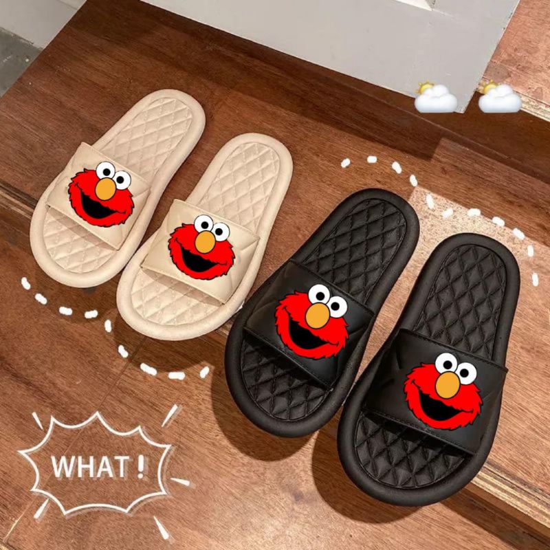 Sandal Wanita Sandal Slip Elmo