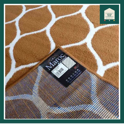 Karpet Alas Meja Tamu MAROC Brown 150x100