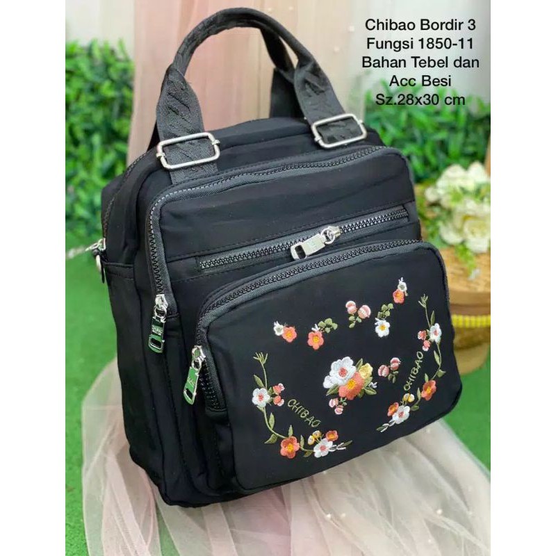 Tas Ransel 3in1 ORI Chibao 1850-11