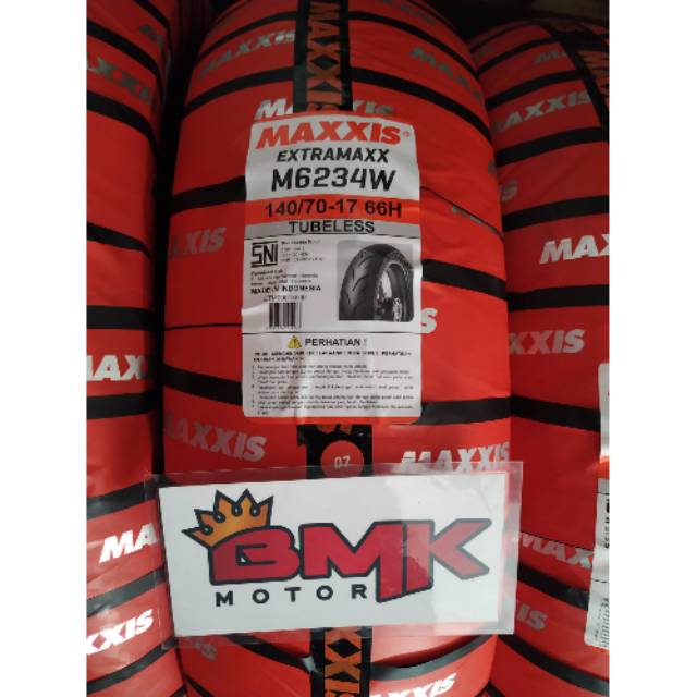 BAN MAXXIS EXTRAMAXX 140/70-17 TUBELESS