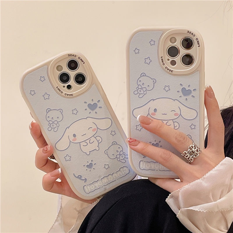 Soft Case Desain Anjing Putih Ujung Bulat Untuk IPhone 12 13 11 Pro Max X Xs Max Xr 1134