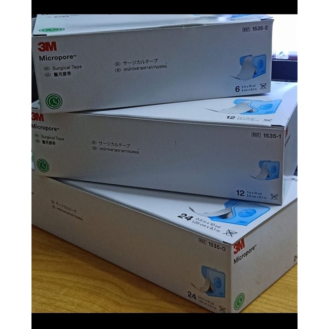 micropore 3M termurah 1 inchi 2 inchi 0,5 inchi / plester micropore 3m / micropore plester putih 3M