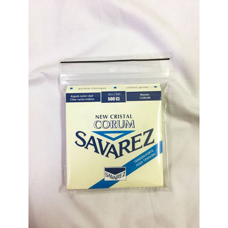 Senar Gitar Nylon Savarez New Cristal Corum High Tension 500CJ