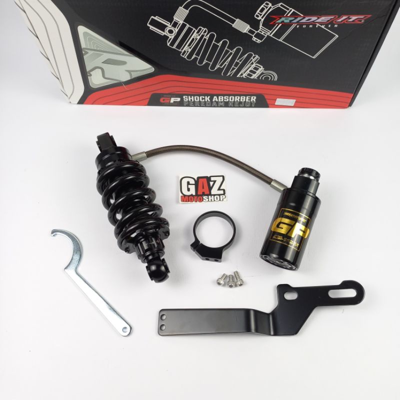 Monoshock JUPITER MX Tabung Pisah Ride It GP 103 MX New, Old Mono Shock MX King Klik 2 Fungsi