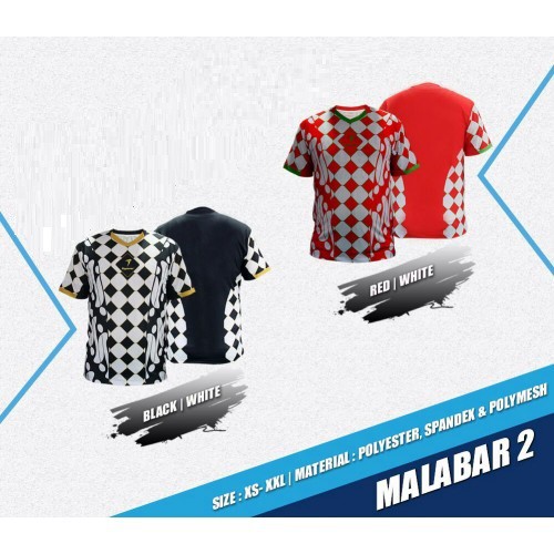 Flypower Malabar 2 Baju Badminton / Kaos Bulutangkis Original