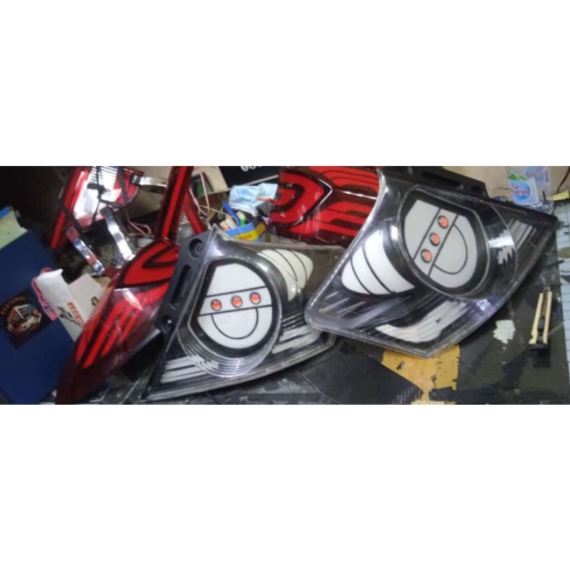 Stoplamp Honda Brio 2016-2017.Castem Lampu Stoplamp Honda Brio 2016-2017 Satya.Led Bar Stoplamp Brio