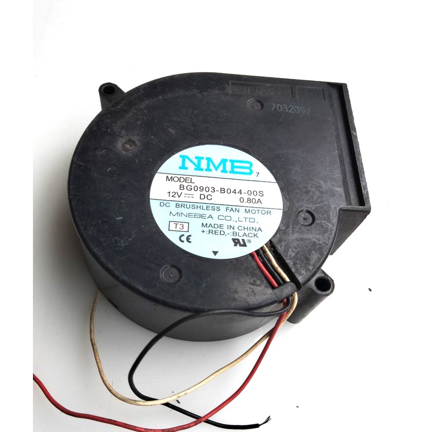 Blower Dc Brushless NMB BG0903-B043-00L 12v 0,84A & BG0903-B044-00S 12v 0,8A Diameter 9,2cm