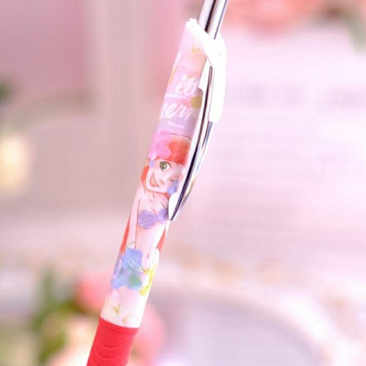 

✅Mantul Sale❤ Pen Princess SATUAN Disney Ariel Mermaid Belle Jasmine Cinderella Rapunzel Aurora Pulpen Tinta