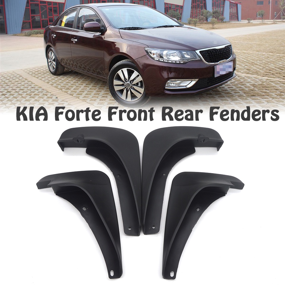 1 Set Mud Flap Pelindung Splash Untuk Mobil KIA Forte Cerato Hatchback 2014 2015 2016 2017 2018 Fender