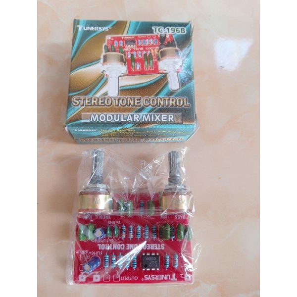 stereo tone control modular mixer tunersys