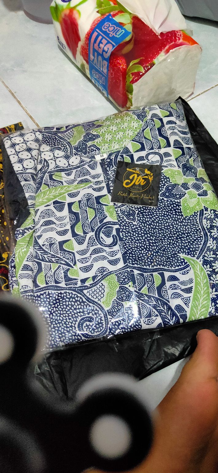 Baju Batik Wanita Modern Monalisa Genes M,l,xl Asli Pekalongan