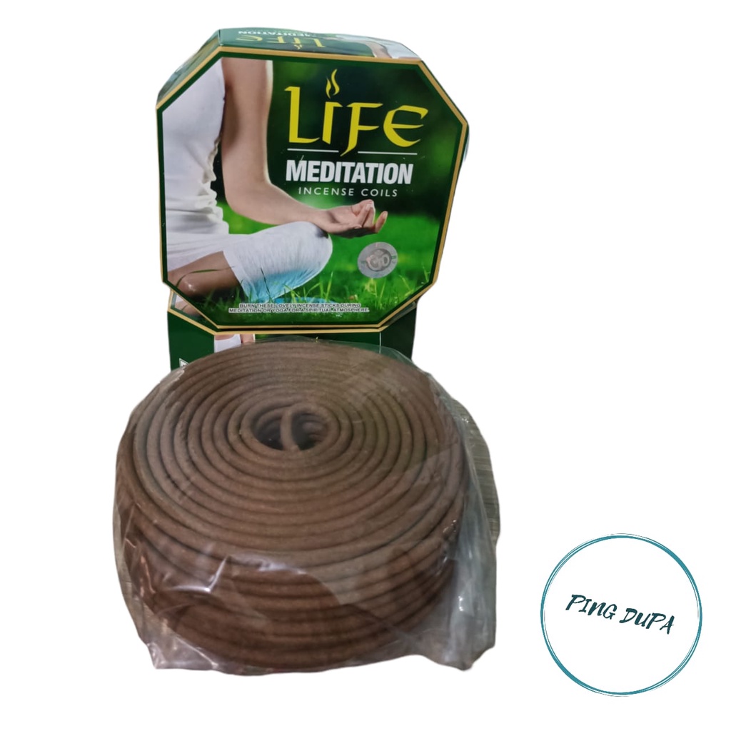 Dupa Hio Lingkar Meditation 24 Jam By Life Darshan India isi 10 Pcs Cocok Untuk Meditasi