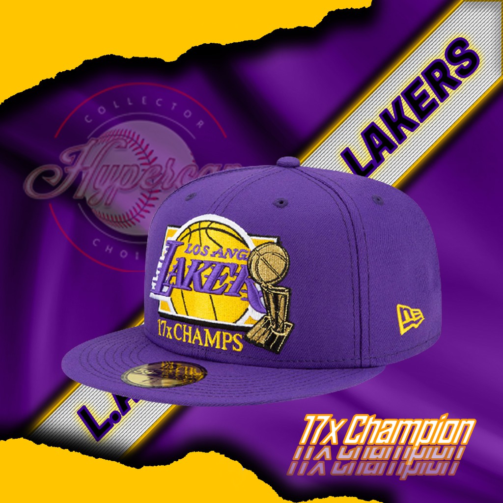 LOS ANGELES LAKERS MULTI CHAMPS 59FIFTY | Topi New Era