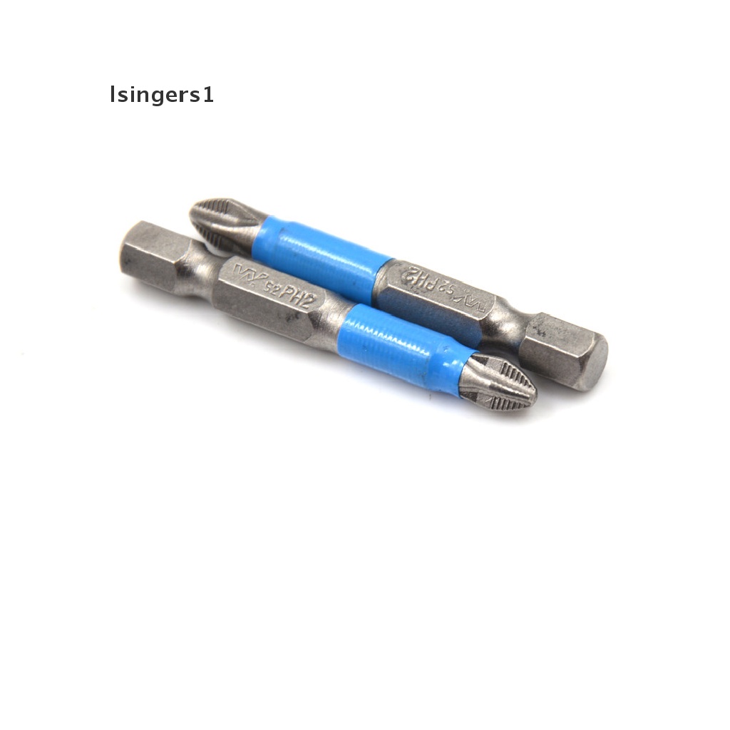 (lsingers1) 1pc Mata Obeng Hex Magnetik 1 / 4 &quot;Panjang 50mm Anti Slip Untuk Alat Pertukangan Bits PH2