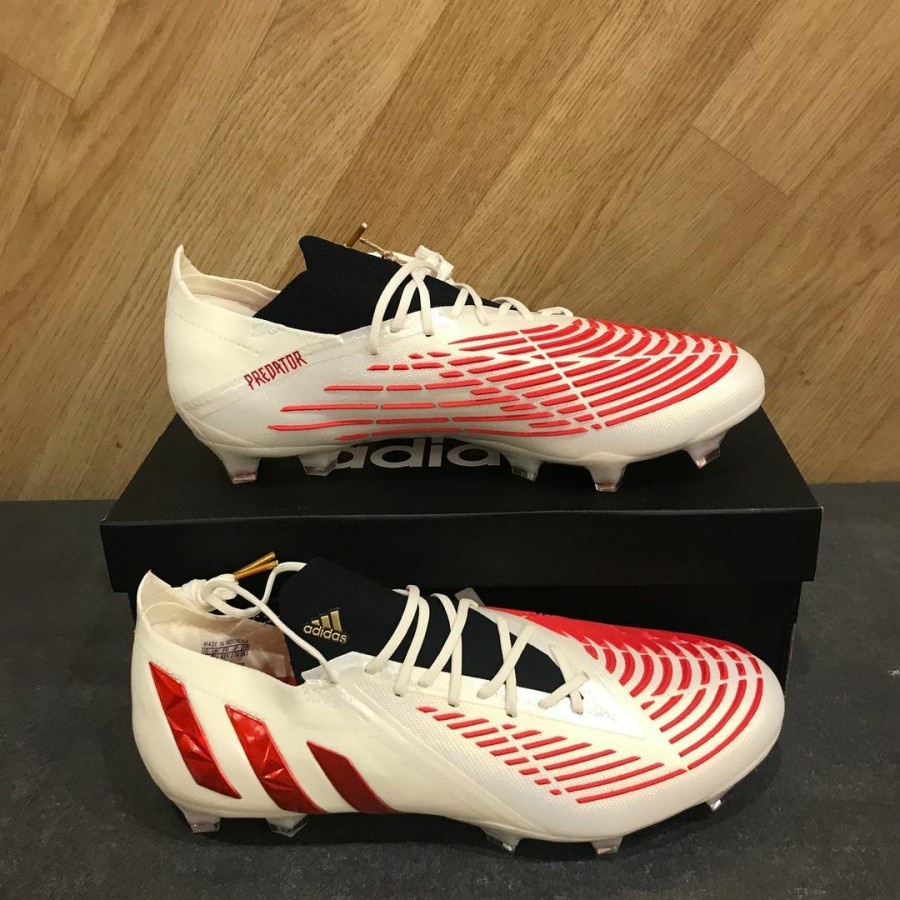 adidas predator edge.1 fg white putih red merah
