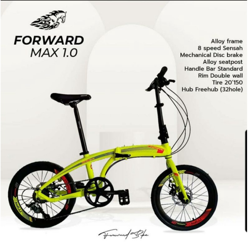 Sepeda Lipat Forward Max 1.0 20inch
