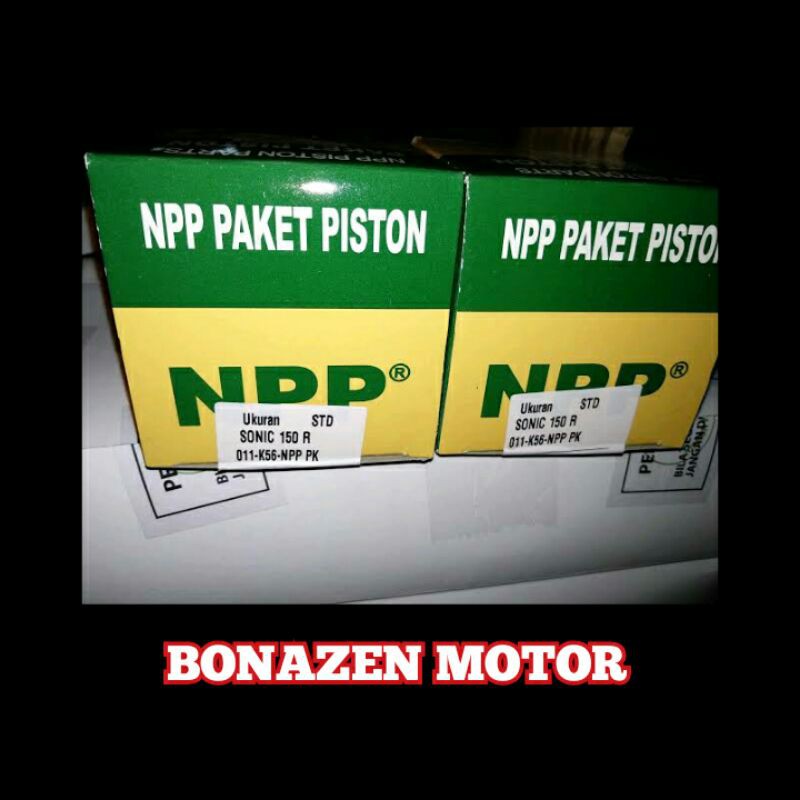 Piston Kit Sonic 150 R / Over Size Standar / NPP