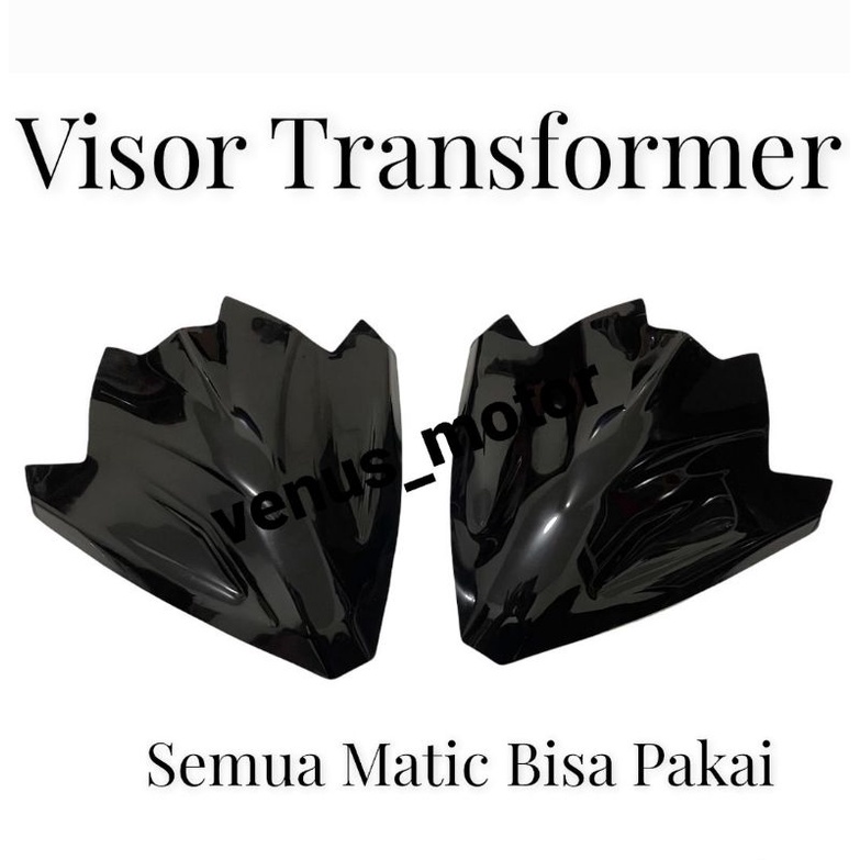 GR visor all matic visor variasi vario110 vario125 beat new xeon soul gt dll universal GO RACING