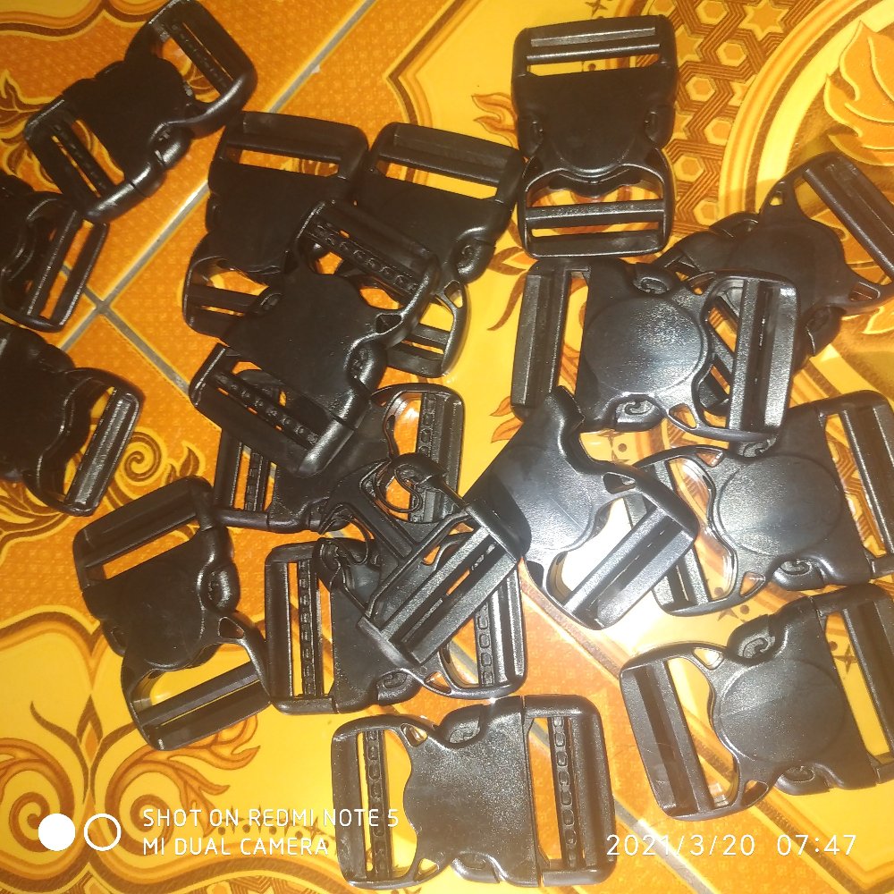 Kunci Sodok 3.8 Cm Plastik Buckle Acetal Bjl38ac