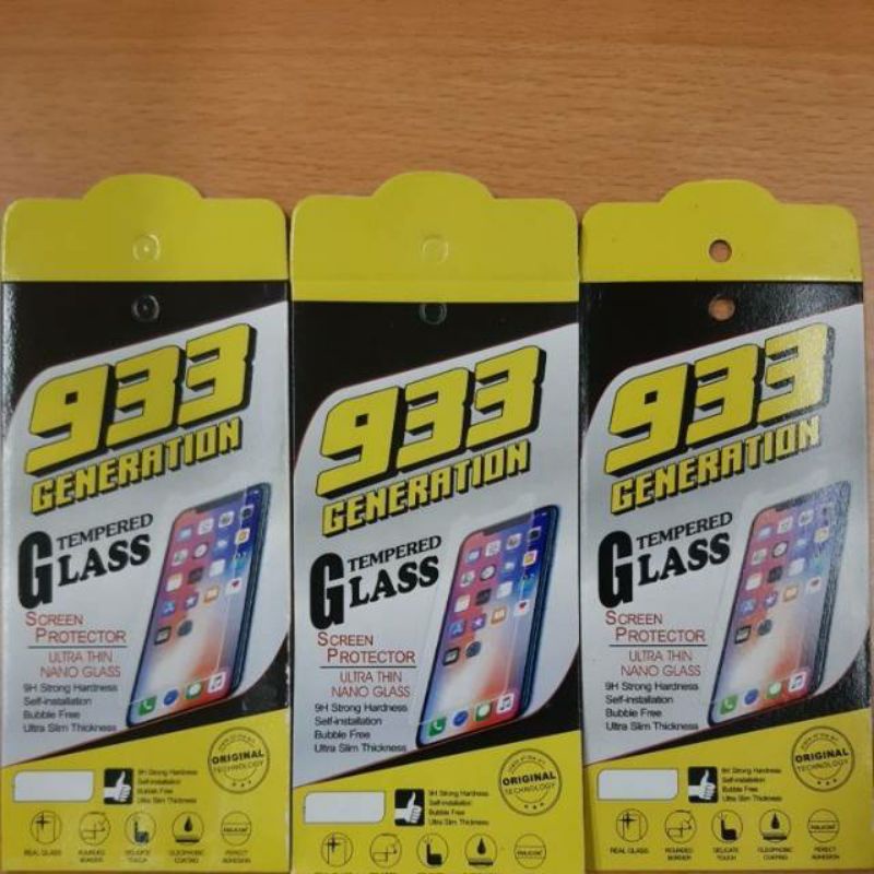 PACKING TEMPERED GLASS GENERATION 933 ORIGINAL IMPORTIR