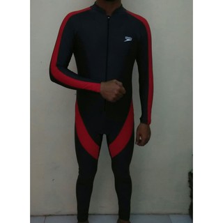  Baju  Renang  Diving Speedo  Import Full Body Spandex 