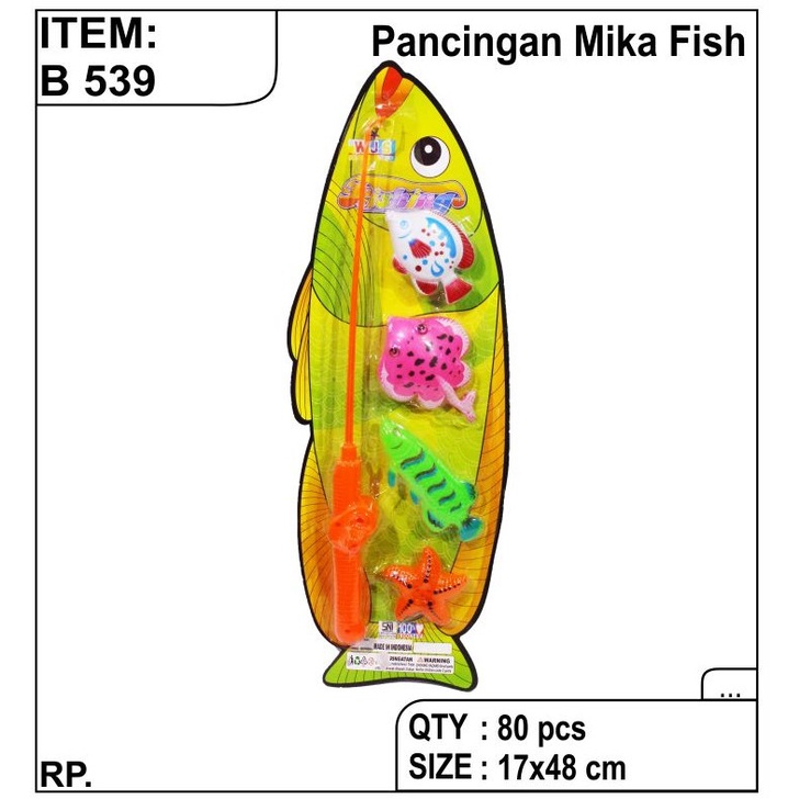 Mainan Pancing Set B539 / Mainan Fishing Game 138P / Mainan Pancing