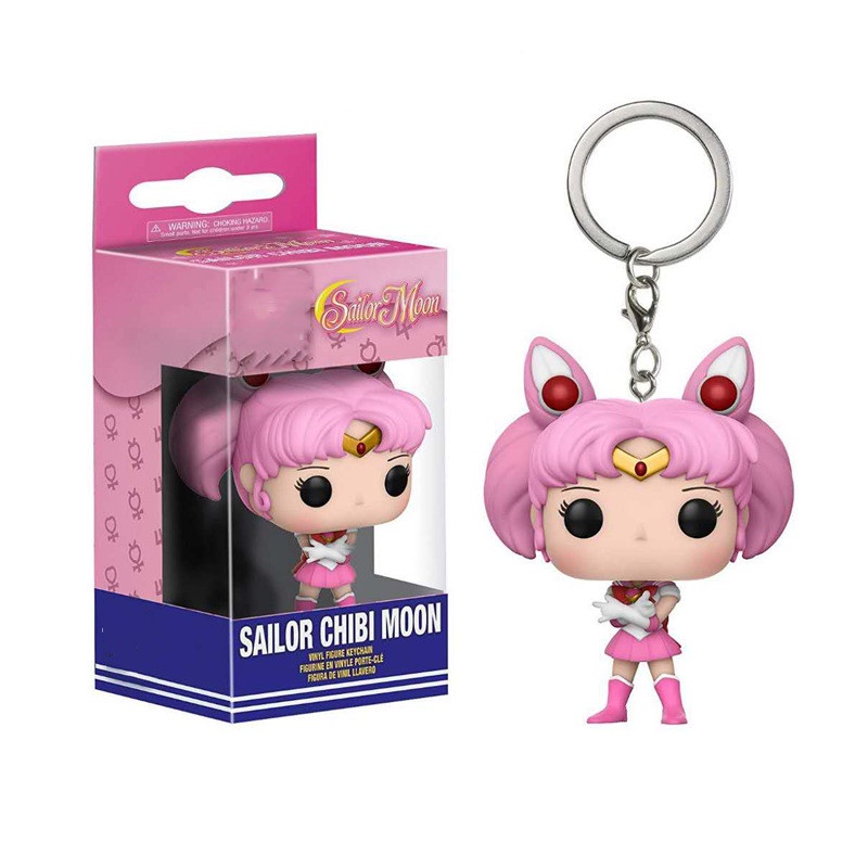 1pc Gantungan Kunci Funko POP Sailor Moon Bahan PVC Untuk Hadiah