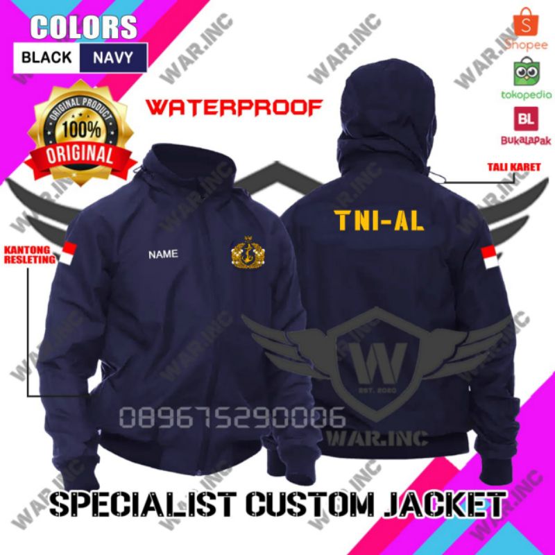 JAKET TNI ANGKATAN LAUT