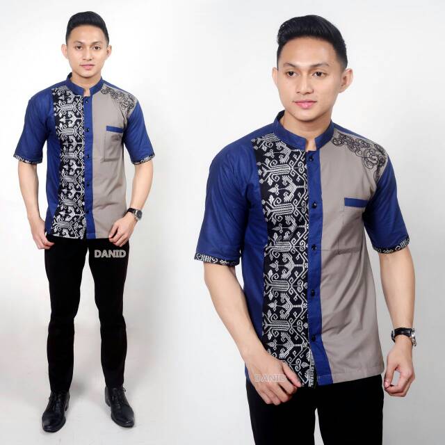  Baju  batik combinasi fashion pria  Shopee  Indonesia