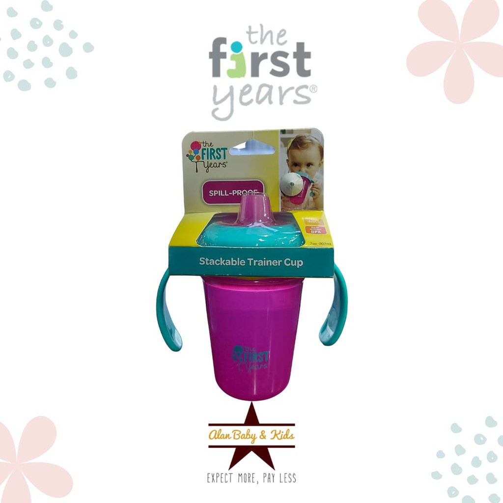 The First Stackable Trainer Cup 207ml 7 OZ Y6348 Botol Minum