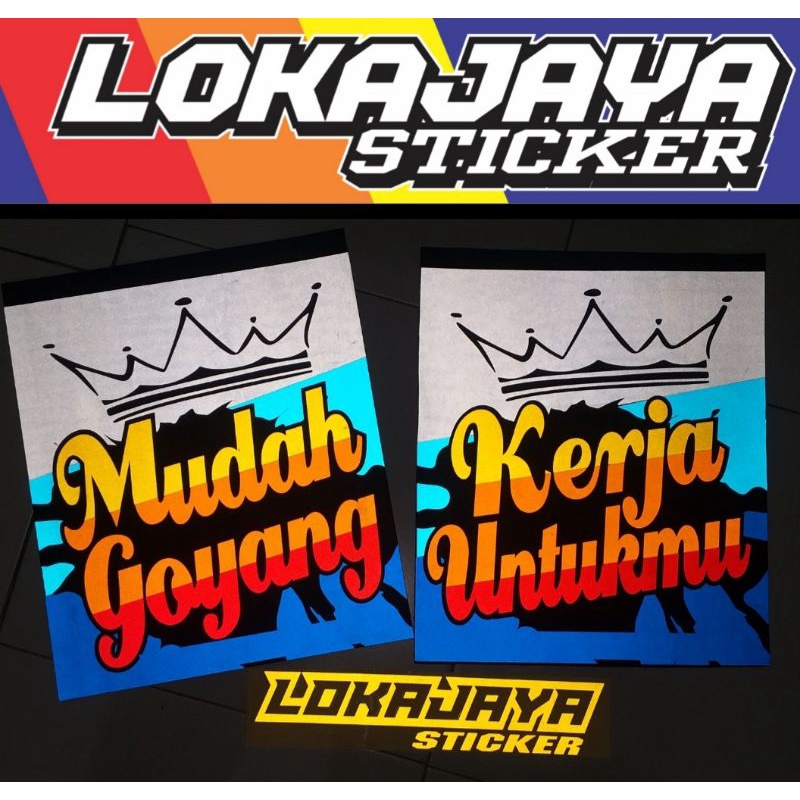 STICKER EBEK STIKER KARPET LUMPUR KEPET PENAHAN TRUK