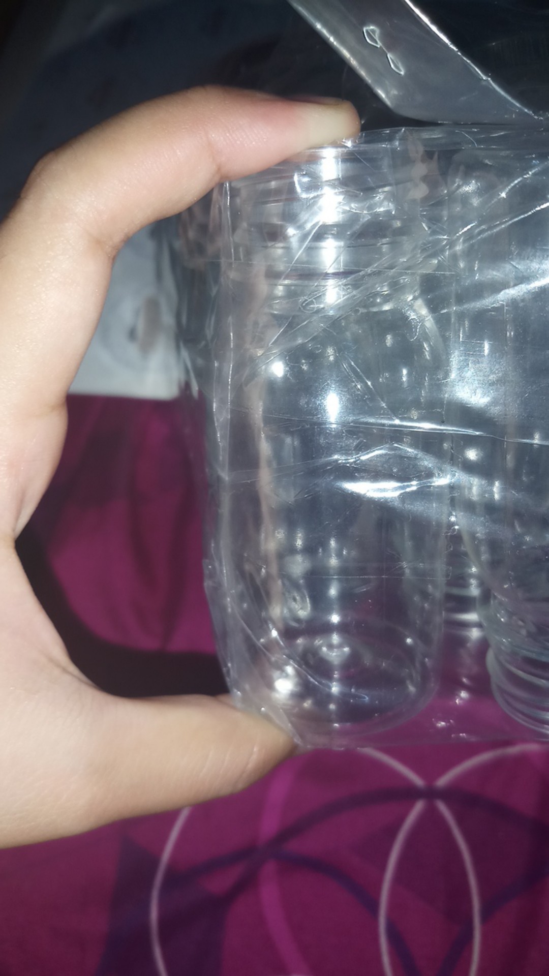 Botol Zamzam 80ml / Botol Plastik Zam Zam / Botol Kemasan Pet 80ml - Tutup Segel Long Neck