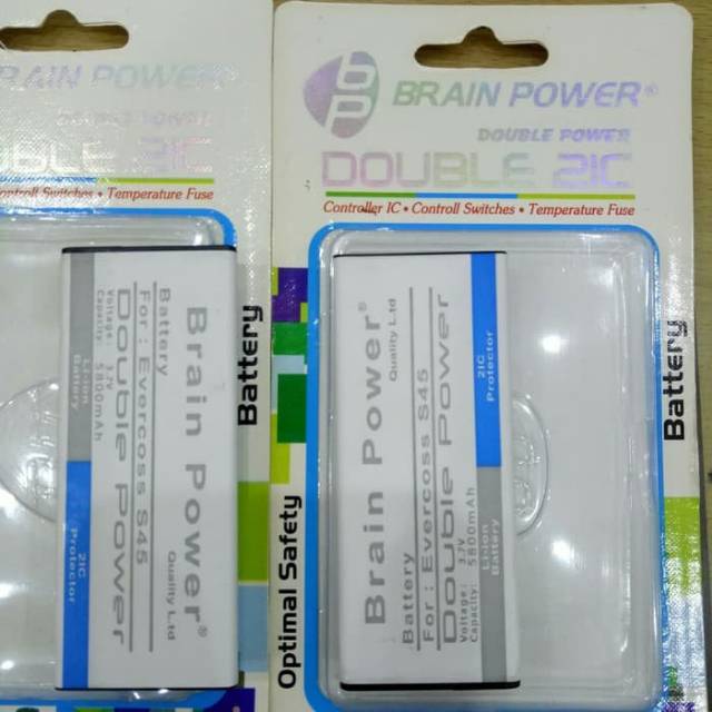 Baterai Evercoss S45 - Advan S45 Double Power