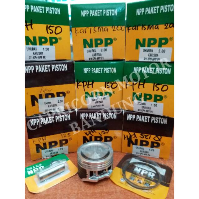 Piston Kit KARISMA KHARISMA KPH NPP oversize 125 150 175 200