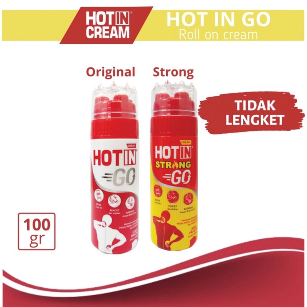 BPOM HOTIN GO 50GR &amp; 100GR / HOT IN KRIM PEGAL OTOT NYERI / SYE