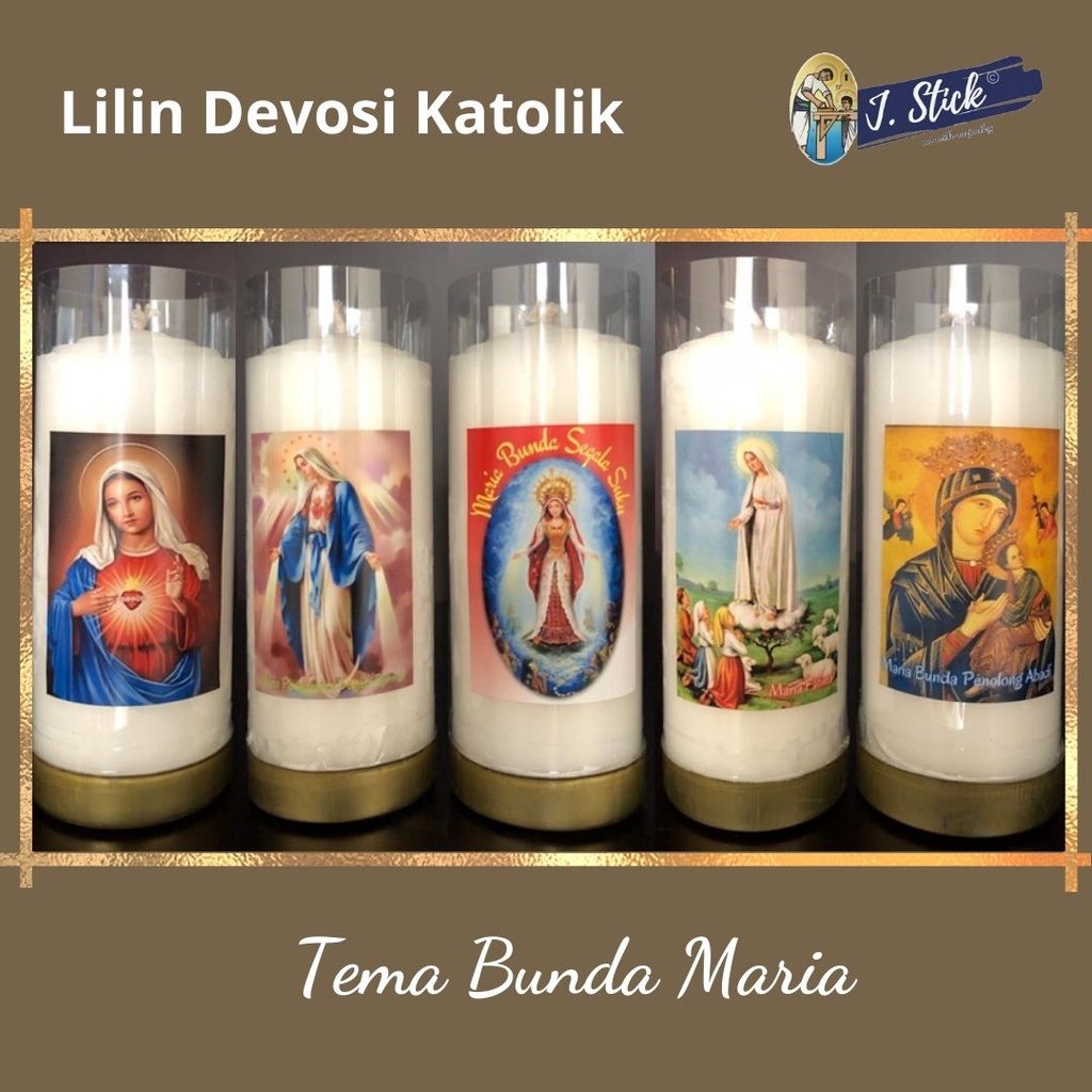 LILIN DEVOSI - 11 x dia 4.2 cm (harga 1 pc)