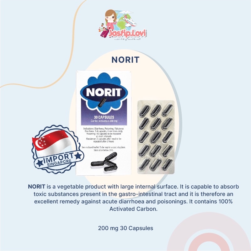 norit made in singapore import