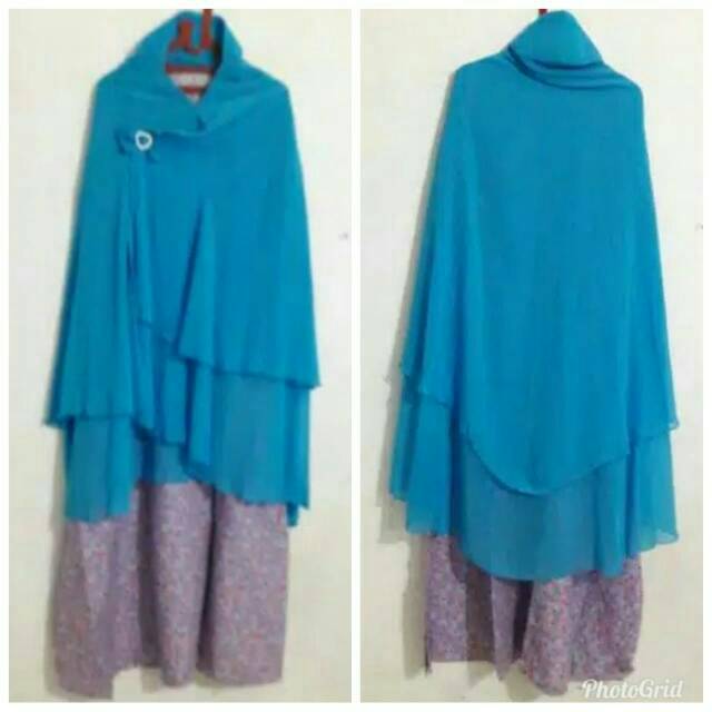 Gamis Syar'i Khimar Jumbo