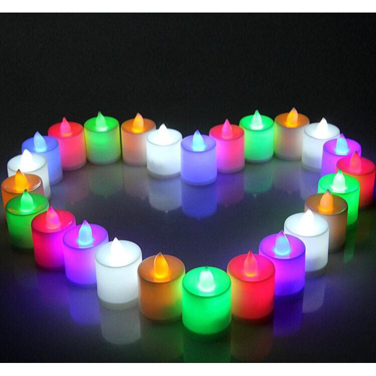 ☛TK☚ E005 Lampu Lilin Elektrik Led Mini Candle Bulat Dekorasi Hias Rumah Light Murah Electric Tumblr