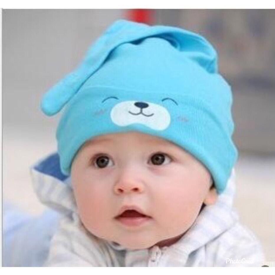 LID8003 - Topi Kupluk Cotton Baby