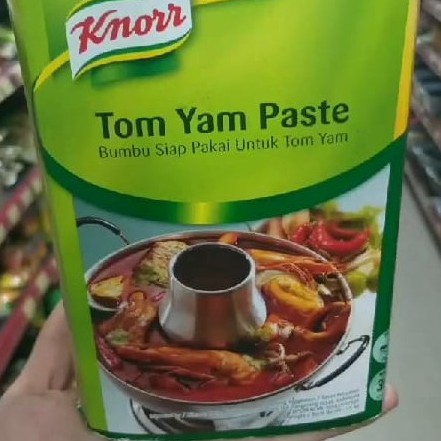 Jual 1500 Gram 1 5 Kg Knorr Tom Yam Paste Bumbu Instan Siap Pakai Tomyam Tomyum Pekanbaru Indonesia Shopee Indonesia