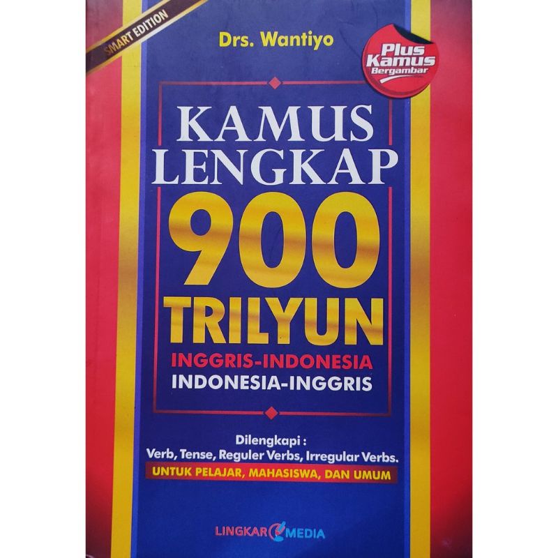 Kamus Kengkap Bahasa inggris 700/800/900 Trilyun - Uk A5 LM-0